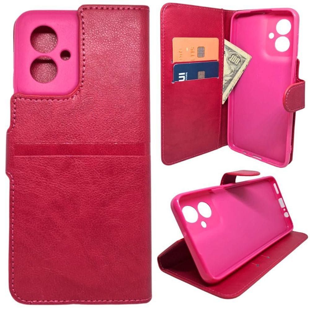 Capa Carteira Para Motorola G55 Tela De 6.49 Capinha Case