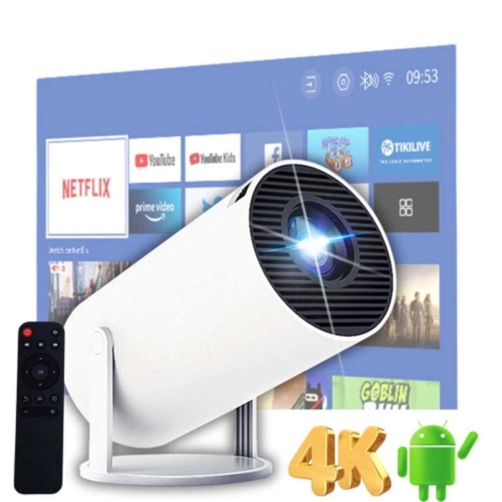 Projetor Smart Full Hd 4K Para Home Theater
