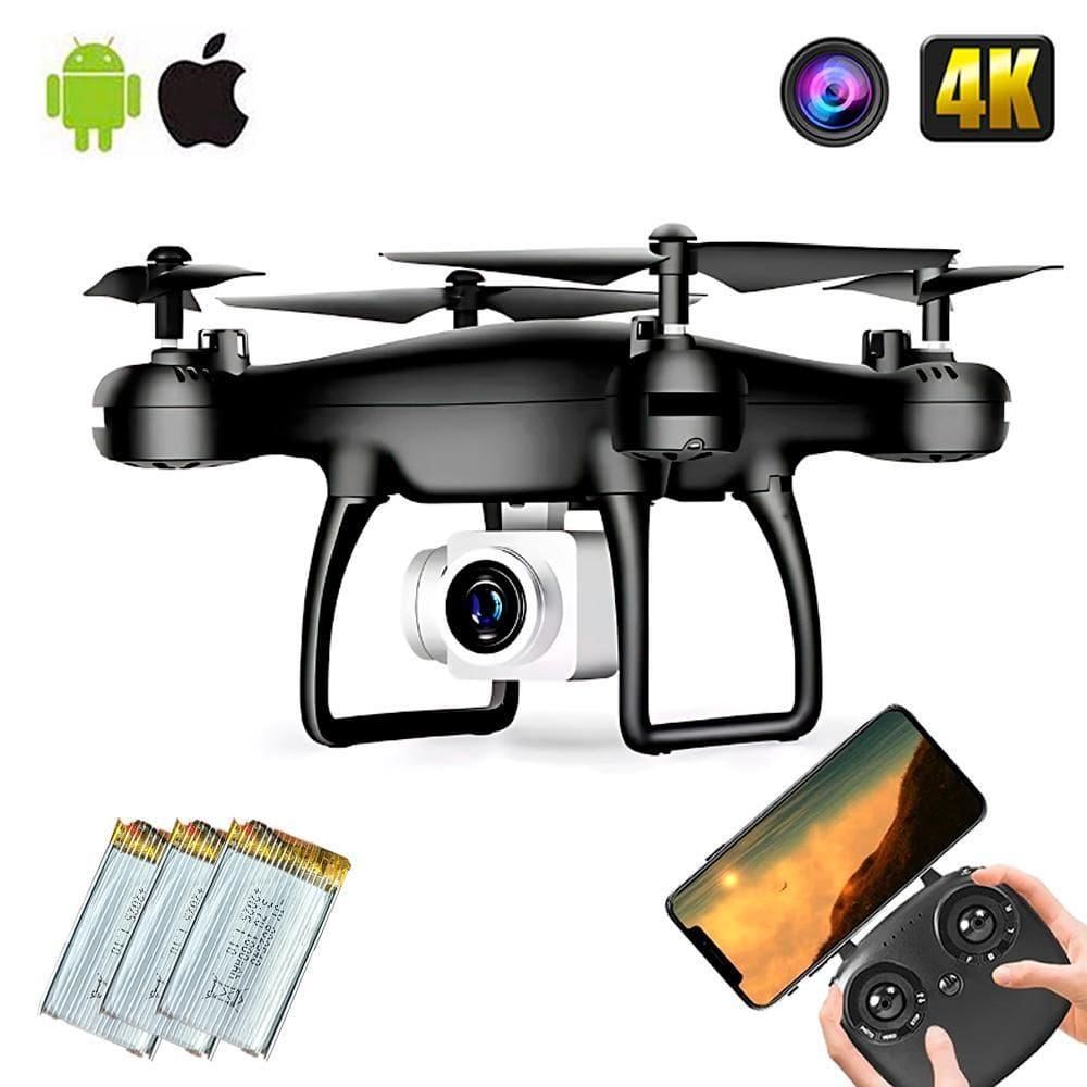 Drone 8S Com Câmera 4K 2025 Modo Sem Cabeça