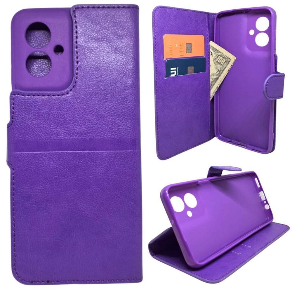 Capa Carteira Para Motorola G55 Tela De 6.49 Capinha Case