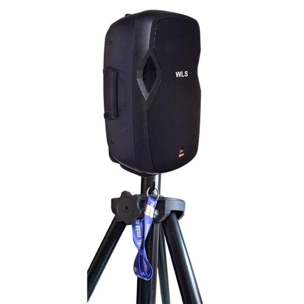 Caixa Acústica Wls S10 Ativa Com Bluetooth + Suporte Tripé