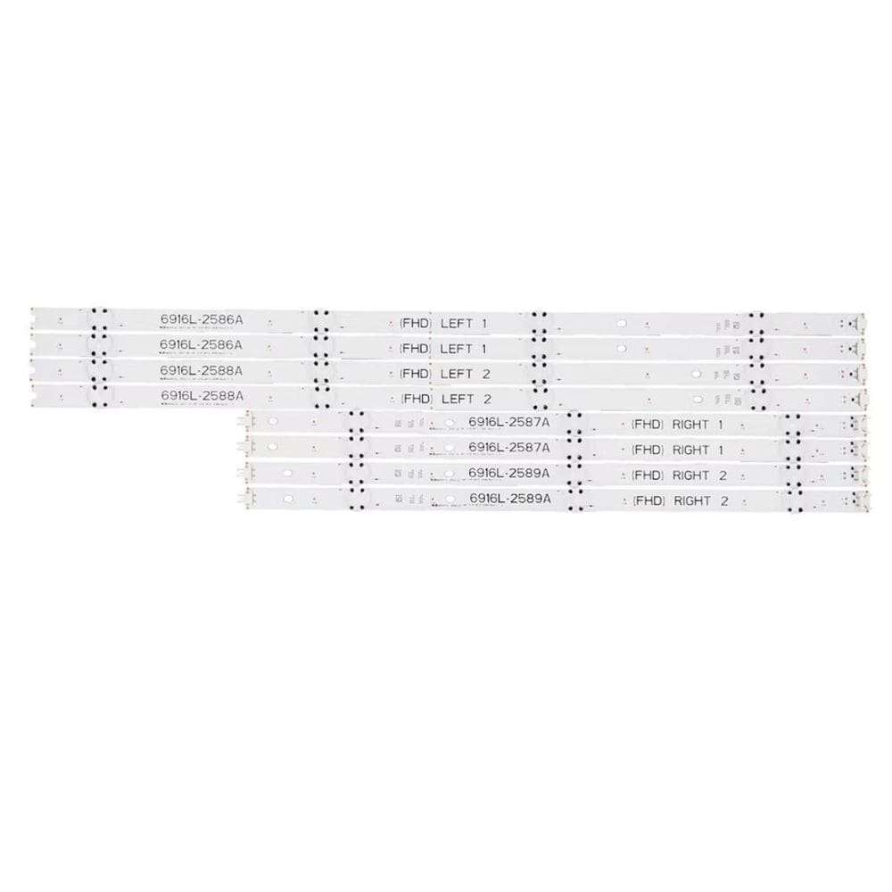 Kit 8 Barras De Led Tv Agf30026401 Lg 49 Polegadas 49Lh6000