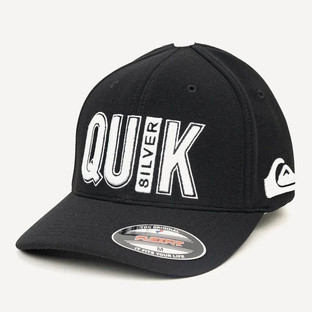 Boné Quiksilver Aba Curva Emb Quik Outdoor SM26 Preto