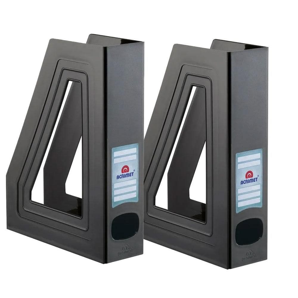 Porta revista Preto com 2 unidades - 279.6 Super X - Acrimet