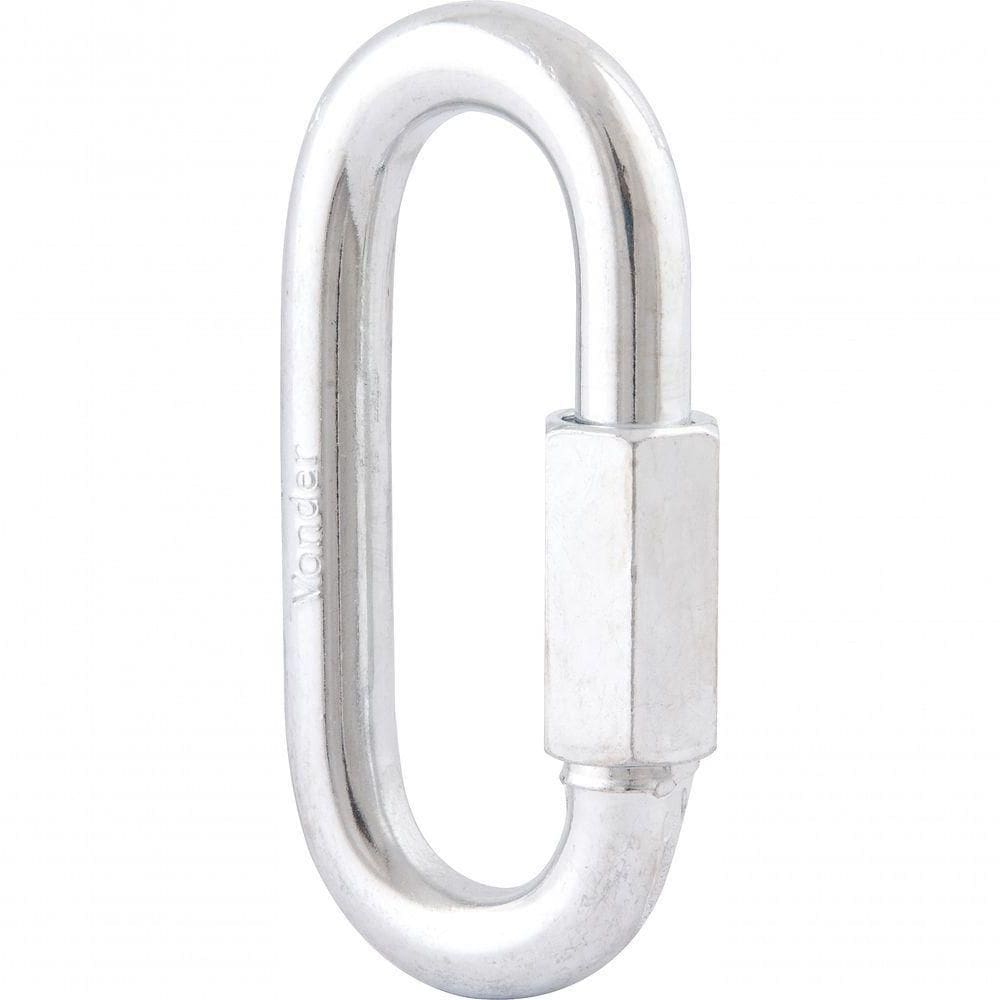 Mosquetão Com Rosca 3-16” Leve Galvanizado - Vonder