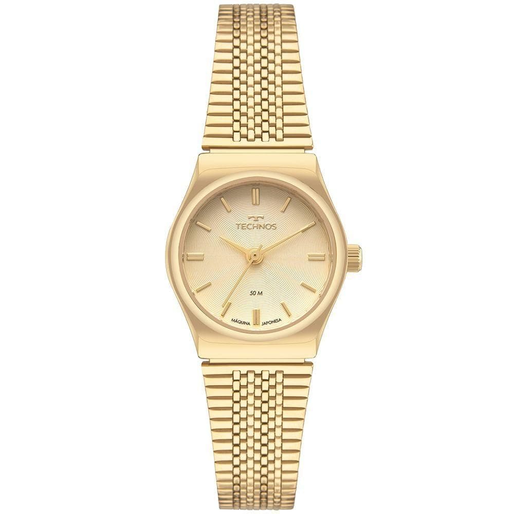 Relógio Technos Feminino Style Dourado - 2035ndh/1x