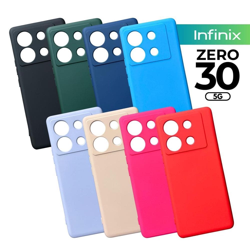 Capa Capinha Aveludada Compativel Para Infinix Zero 30 5G