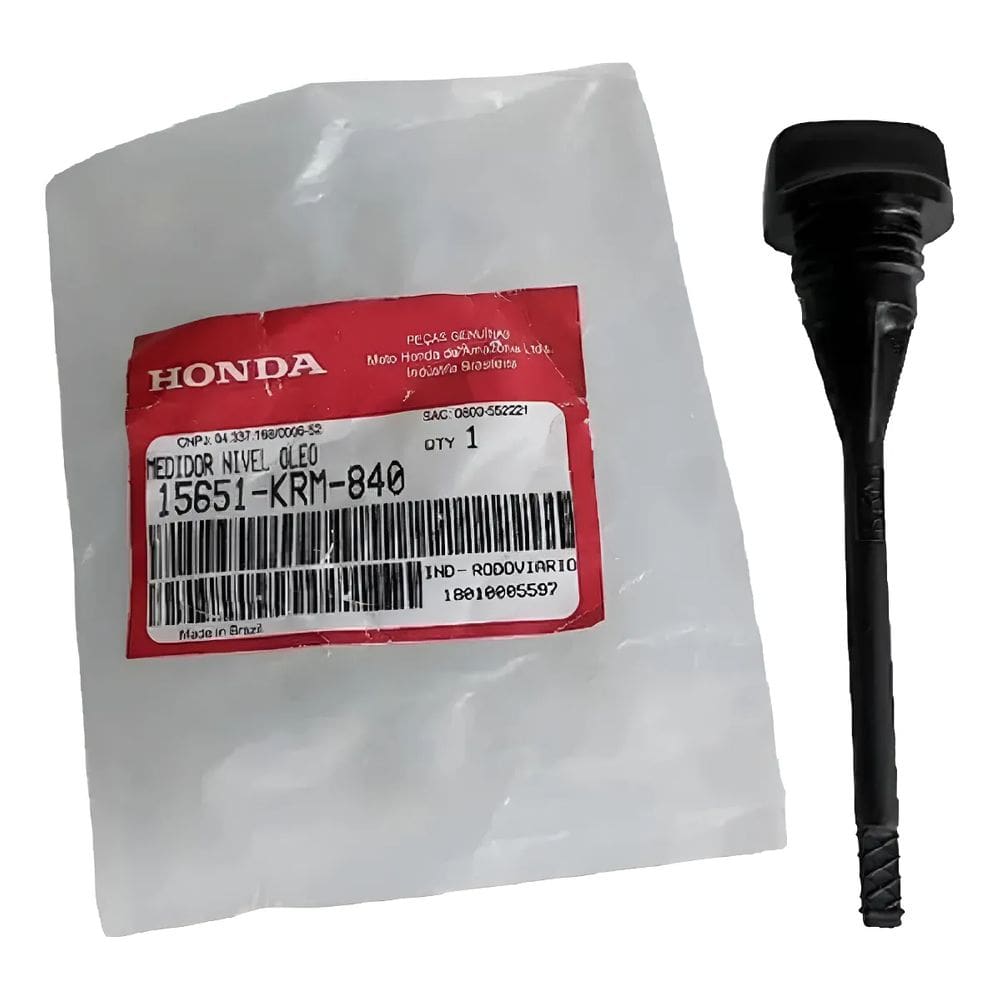 Honda Titan 150 Vareta Medidora De Óleo Genuíno 15651KRM840