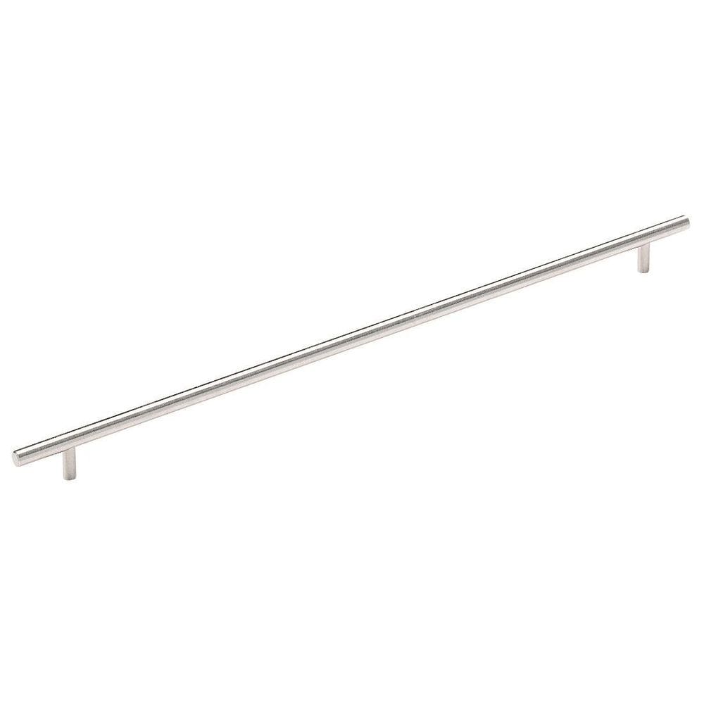 Barra central Cabinet Pull Amerock Sterling Nickel 480 mm, pacote com 1 pacote