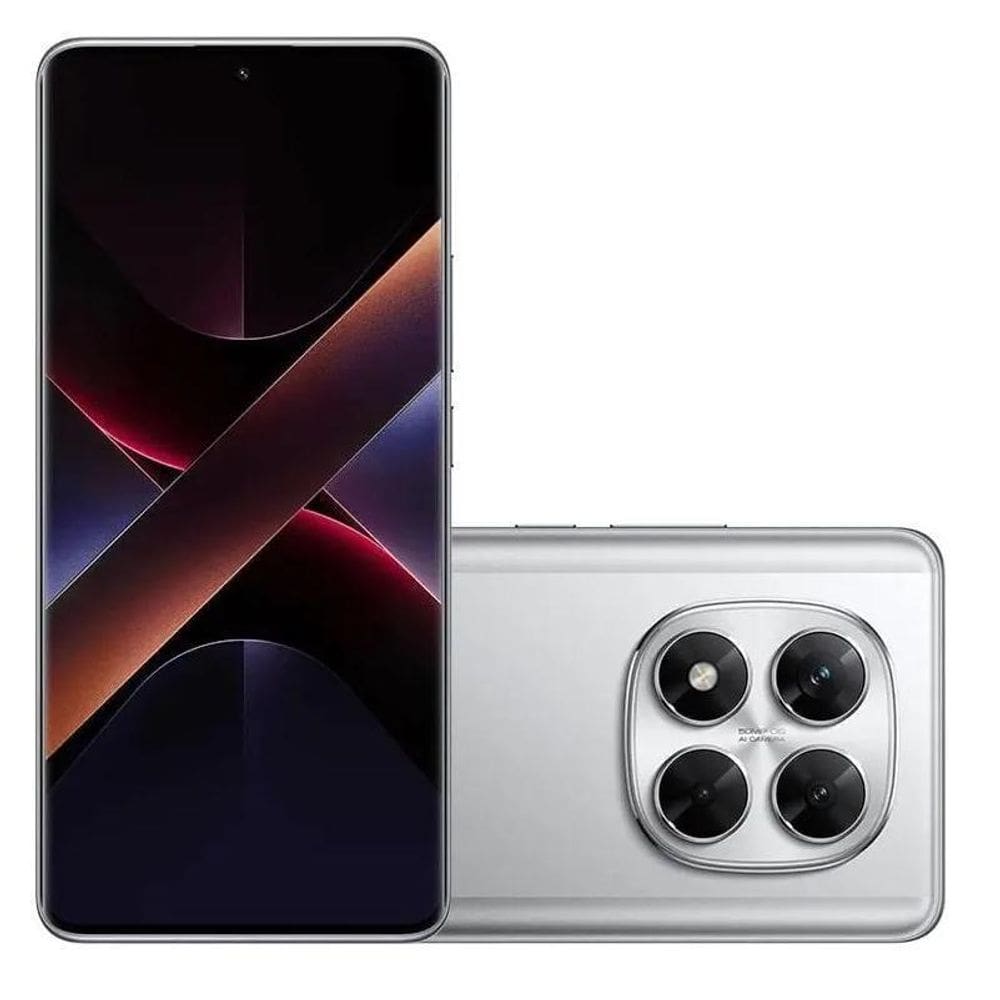 X7 Nfc Dual Sim 512Gb / 12Gb Ram - Preto - Prata