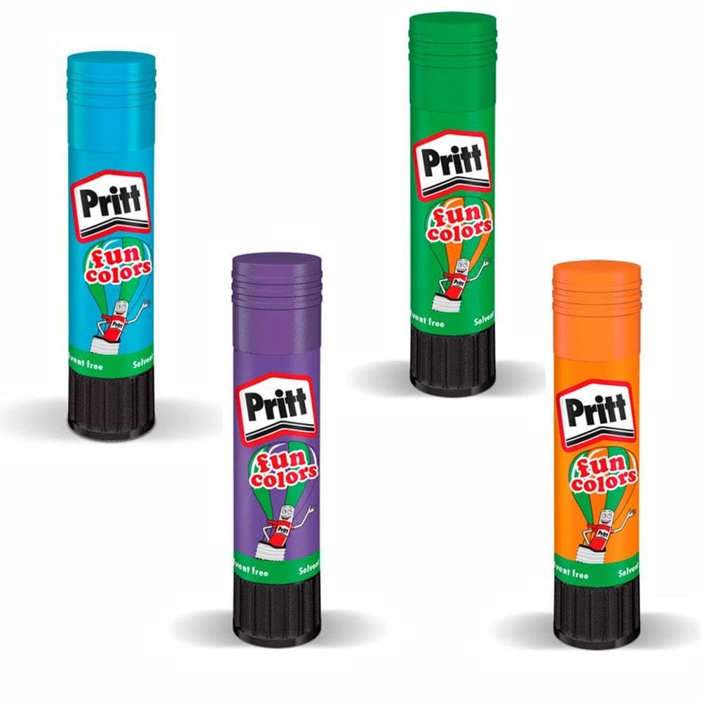 Cola bastão Pritt Cores 10g blister - Henkel