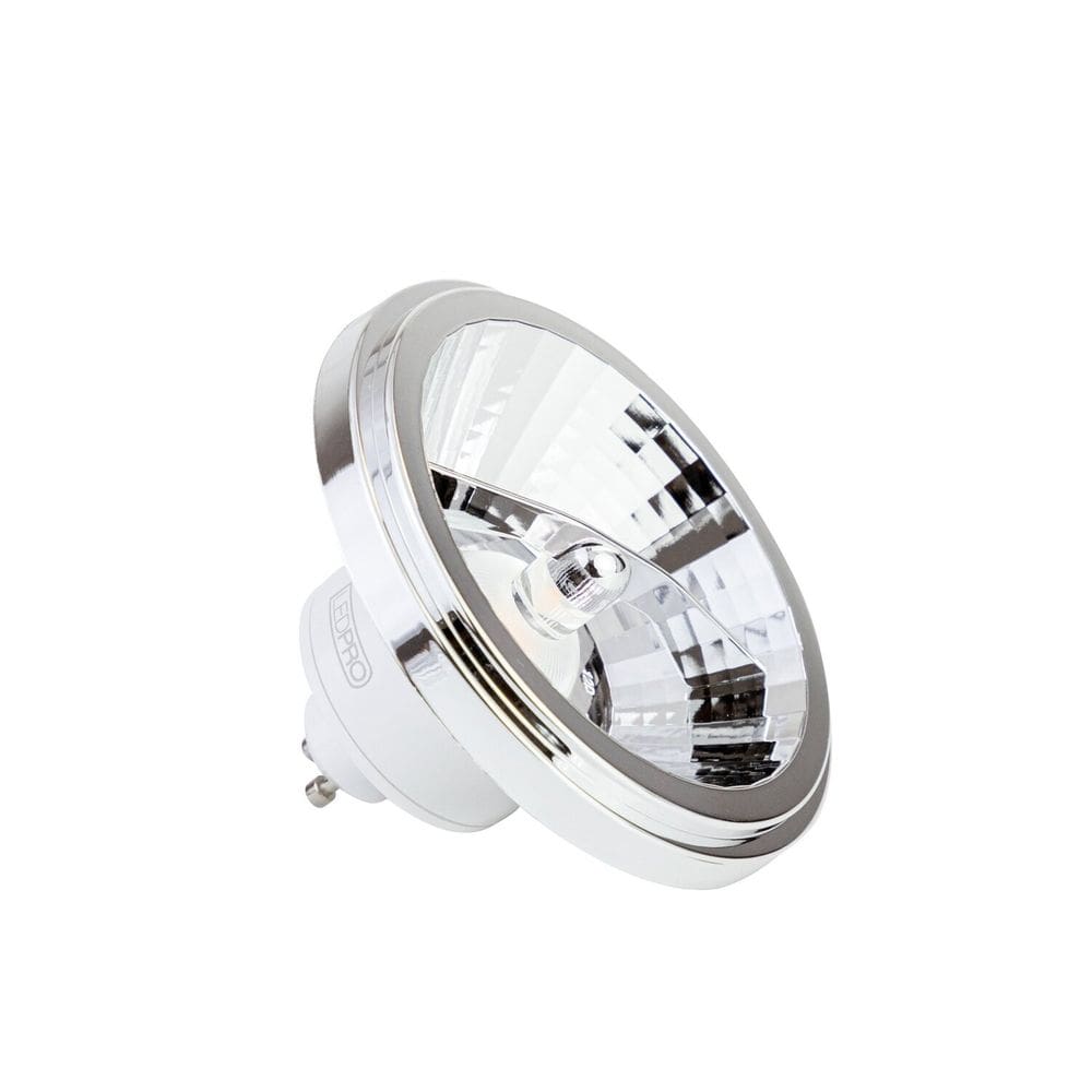 Lâmpada Ar111 Gu10 12w 950lm 2700k >80 12° Bivolt Dimerizável Ledpro Branco