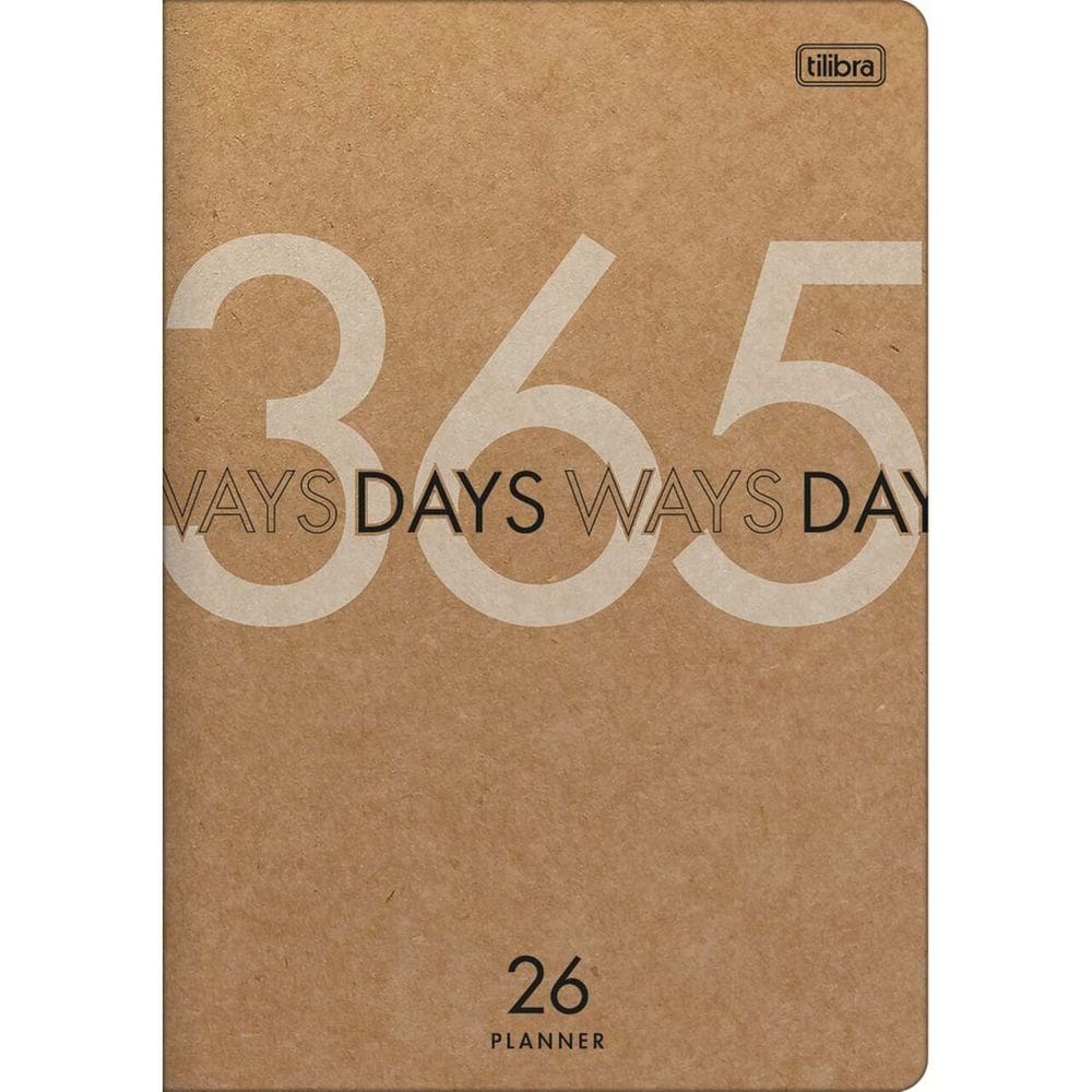 Agenda Planner Grampeada Kraftwork 2026 Tilibra