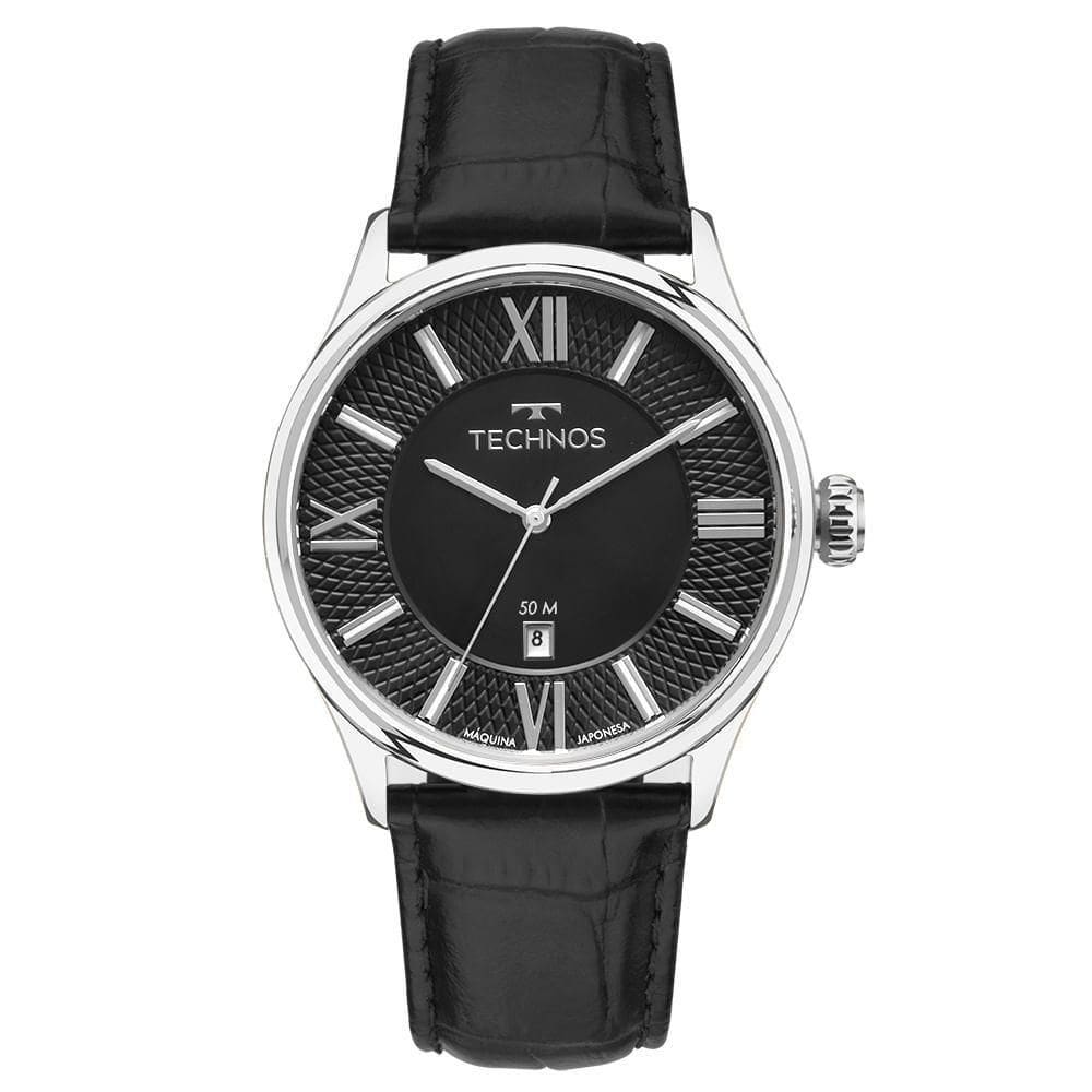 Relógio Technos Masculino Executive Prata - 2115uaw/0p