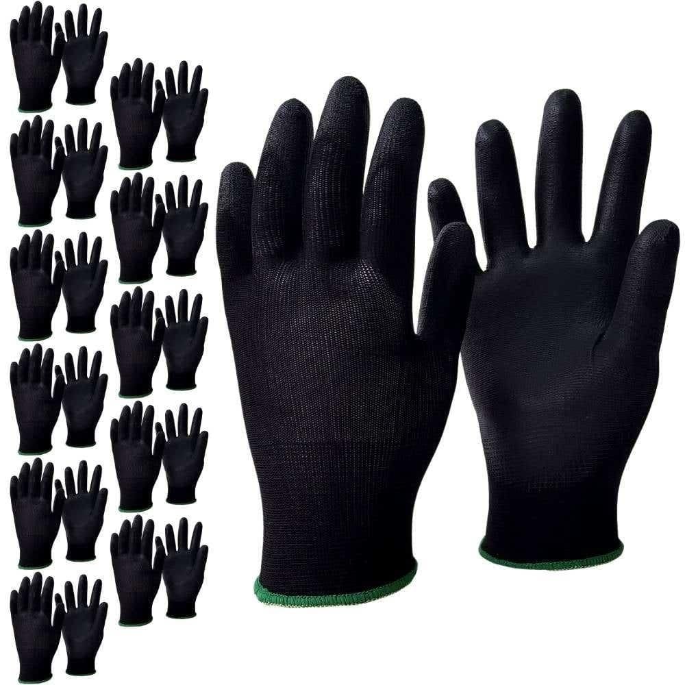 Luva de Segurança CG Supertact PU com 12 Pares CARBOGRAFITE