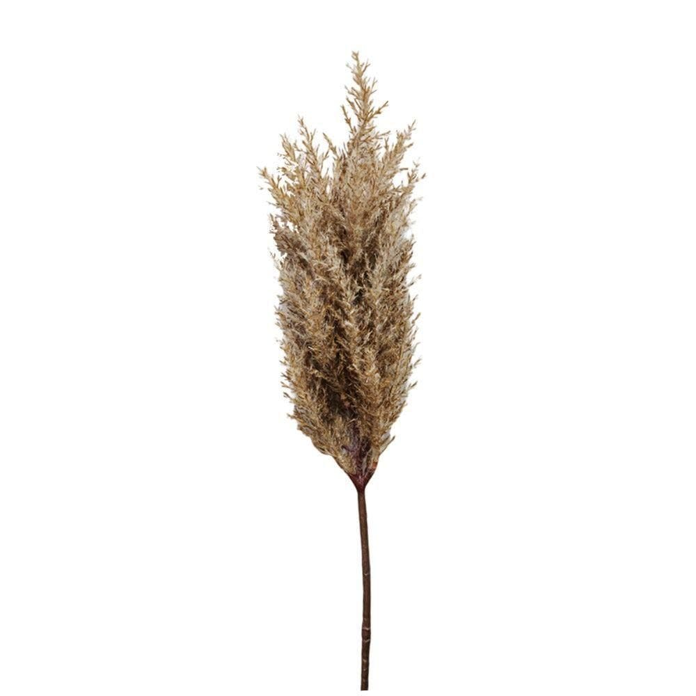 Planta Artificial Capim Astilbe Permanente Bege 70cm Florarte