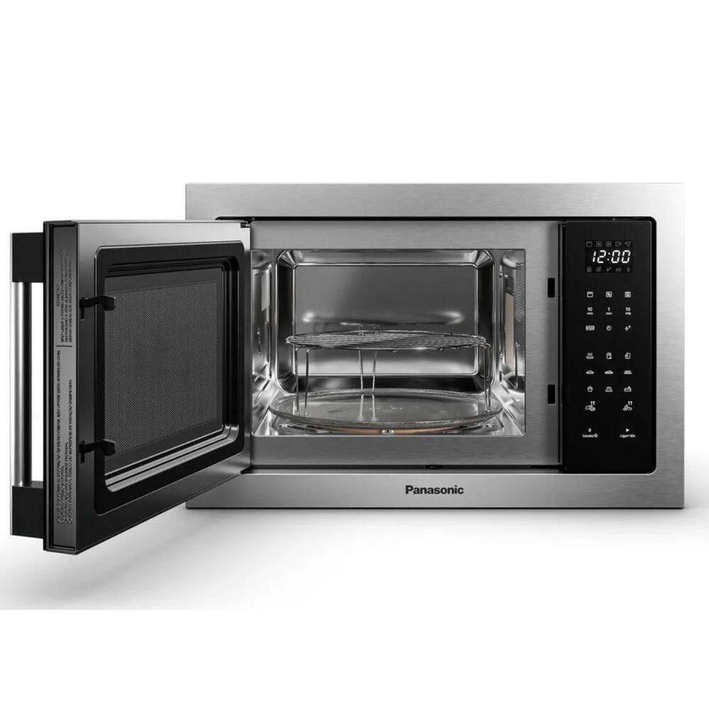 Micro-ondas Panasonic De Embutir 30L Inox NN-GB68QSRUK | Casas Bahia