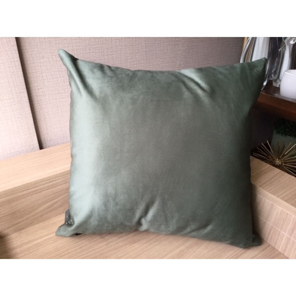 Almofadas Veludo Verde 52 x 52 cm