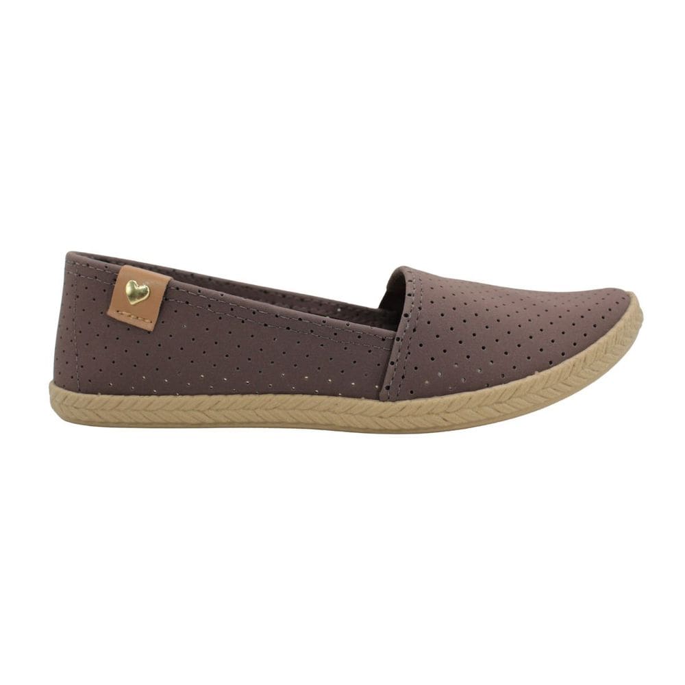 Sapatilha Moleca Nobuck Pele Chocolate