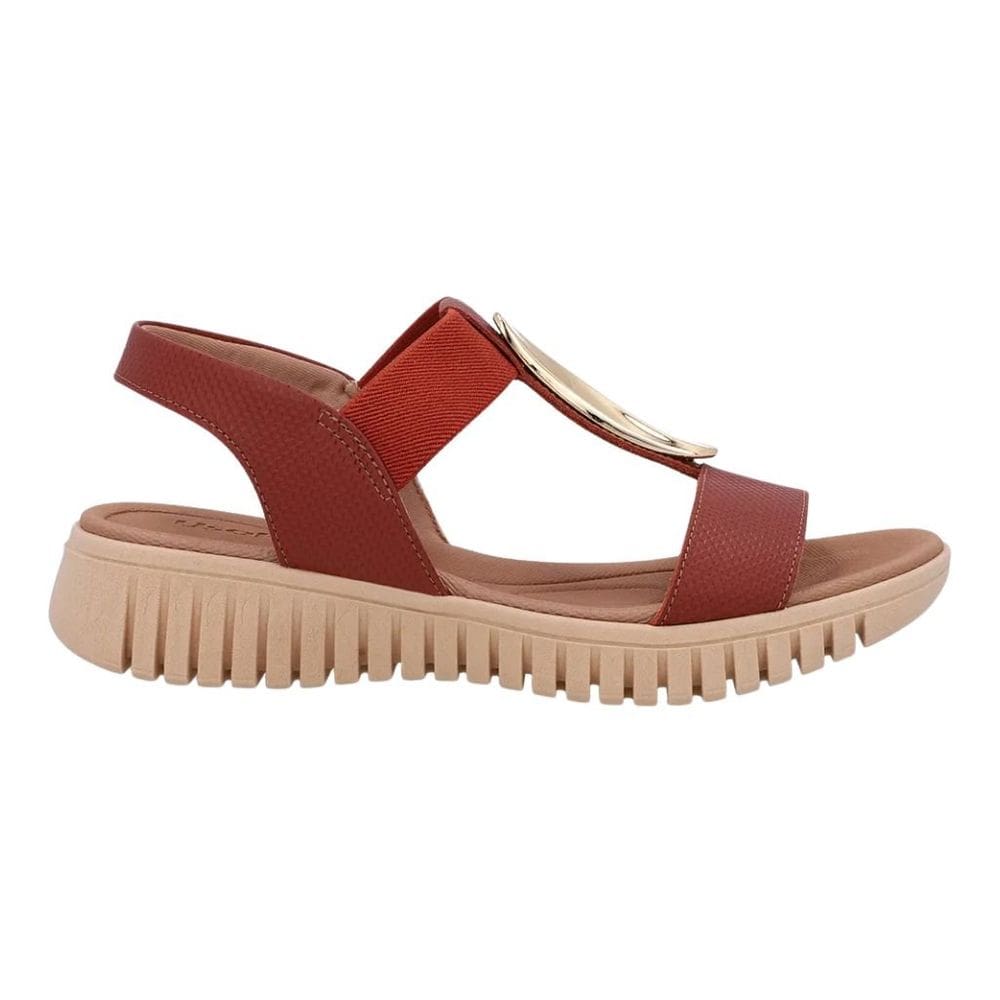 Sandália Usaflex UD11002 Feminino Terracota casual