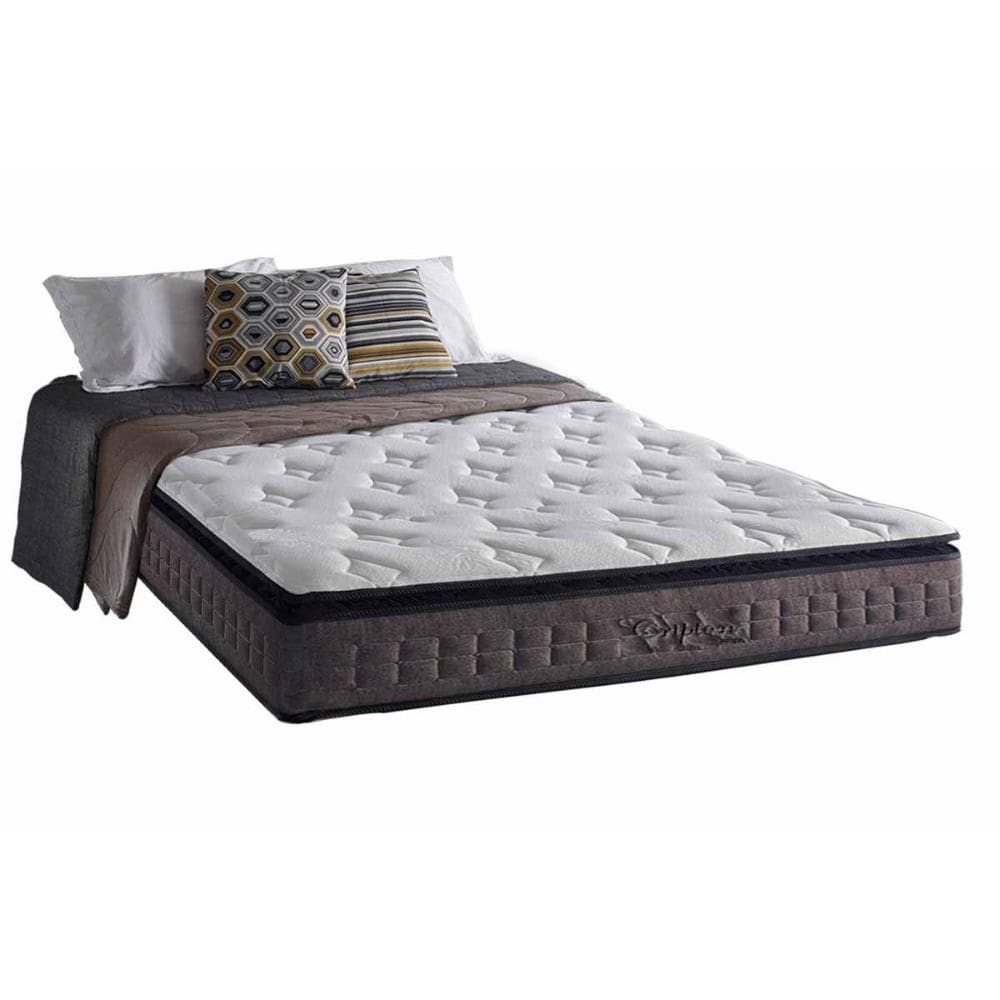 Colchão King Molas Ensacadas Molas Ensacadas Cripton Visco Gel Pillow Top (193x203x32) - D Angelis Anjos