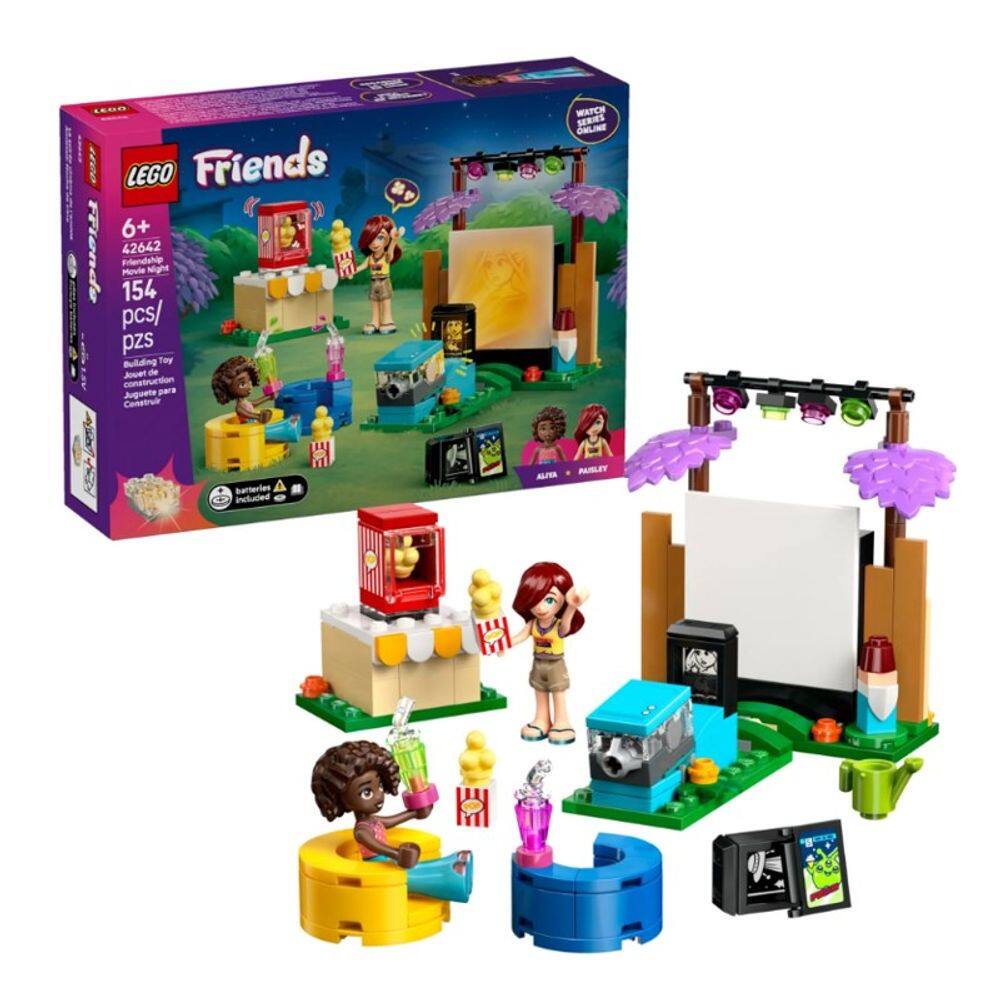 Lego Friends Noite de Cinema da Amizade - 42642