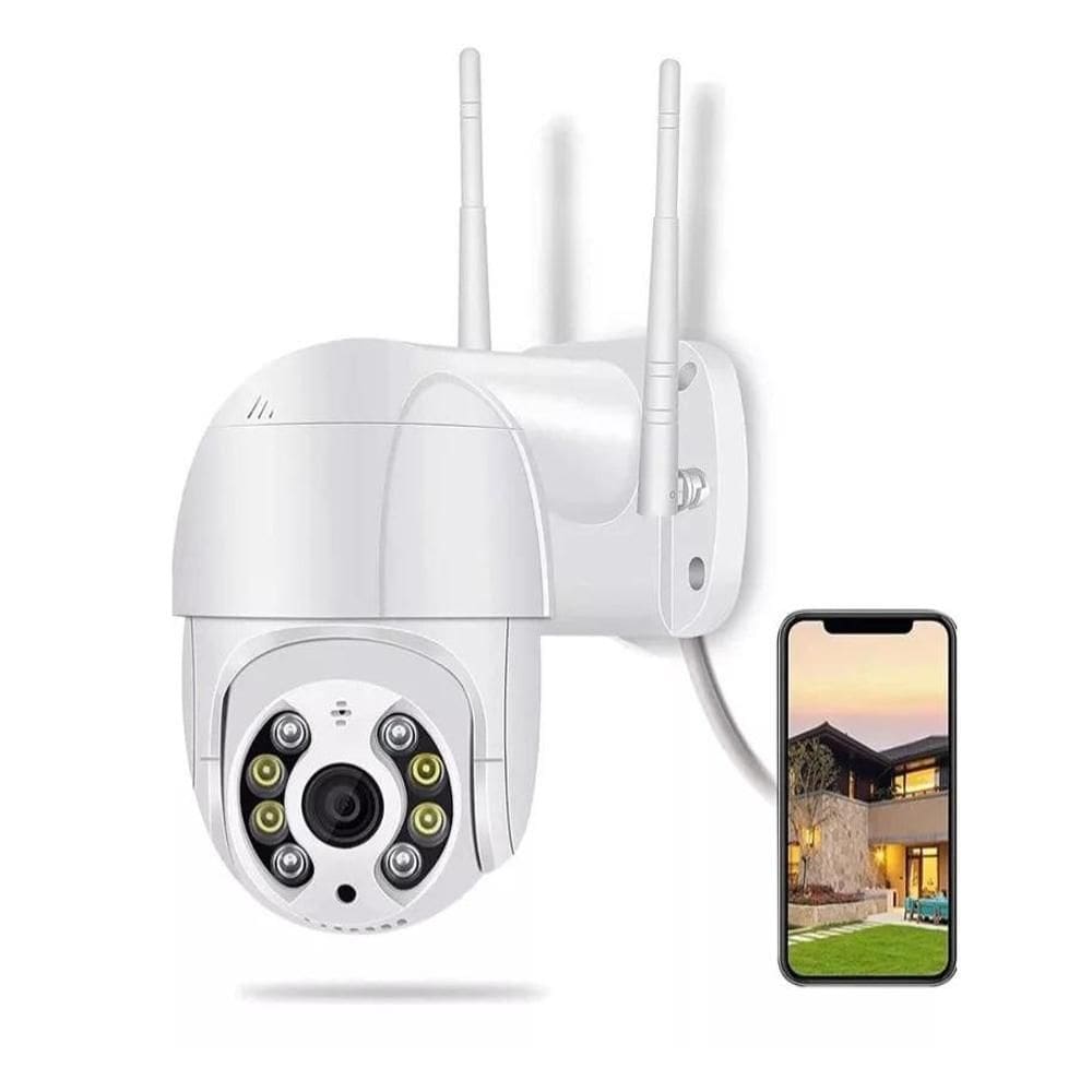 Câmera IP Wifi Inteligente Externa Prova D`água Infravermelho HD 1080P BM-IP170