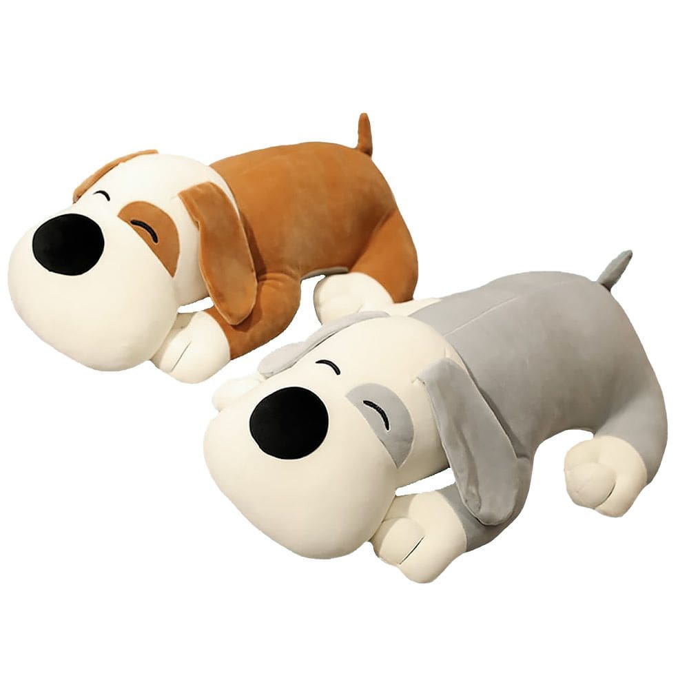 Pelúcia Cachorro Deitado 28cm Cor diversa 1 pç DRM1074 - Dorémi