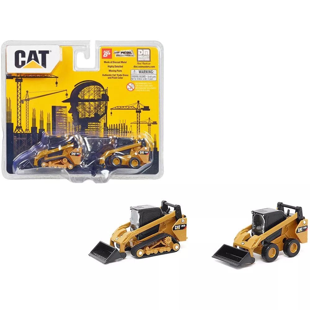 Miniaturas 1/64 Mini Carregadeira Caterpilla 272D2 & 297D2
