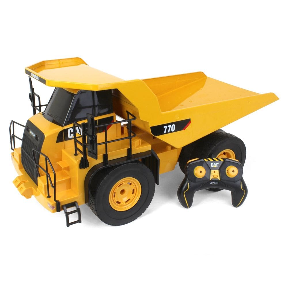 Caminhão De Controle Remoto Caterpilla 770 Escala 1/12