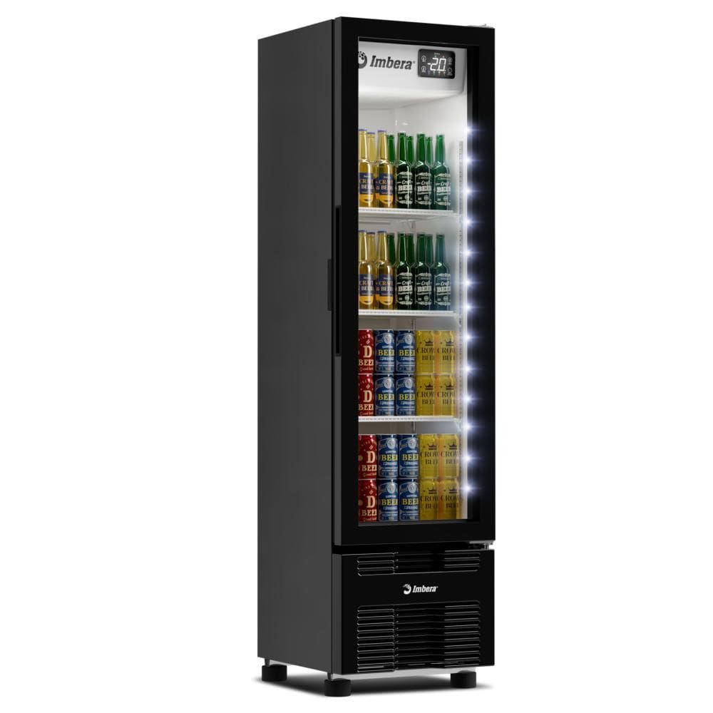 Cervejeira Ccv-144pv Preta 215L Porta Vidro Bivolt Inverter - Imbera