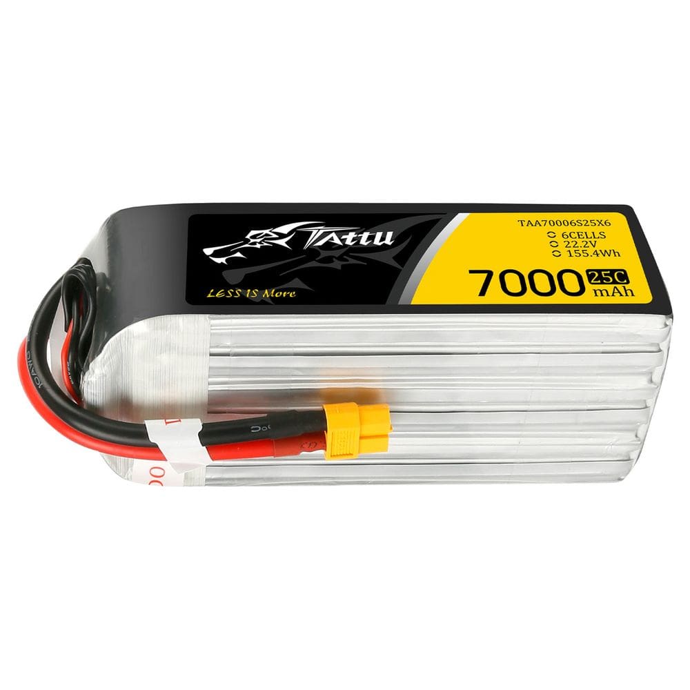 Bateria Gens Ace 22.2V 7000Mah 25C 6S Lipo G-Tech Xt60 Plug