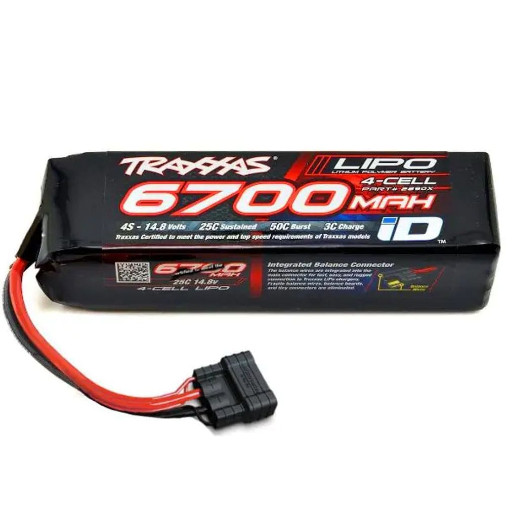 Bateria Automodelo Traxxas 14.8V 6700Mah 4S 25C Lipo 2890X