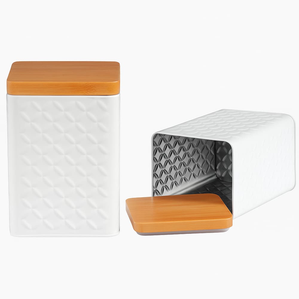 Porta Mantimento Açúcar E Café Pote Organizador Para Cozinha