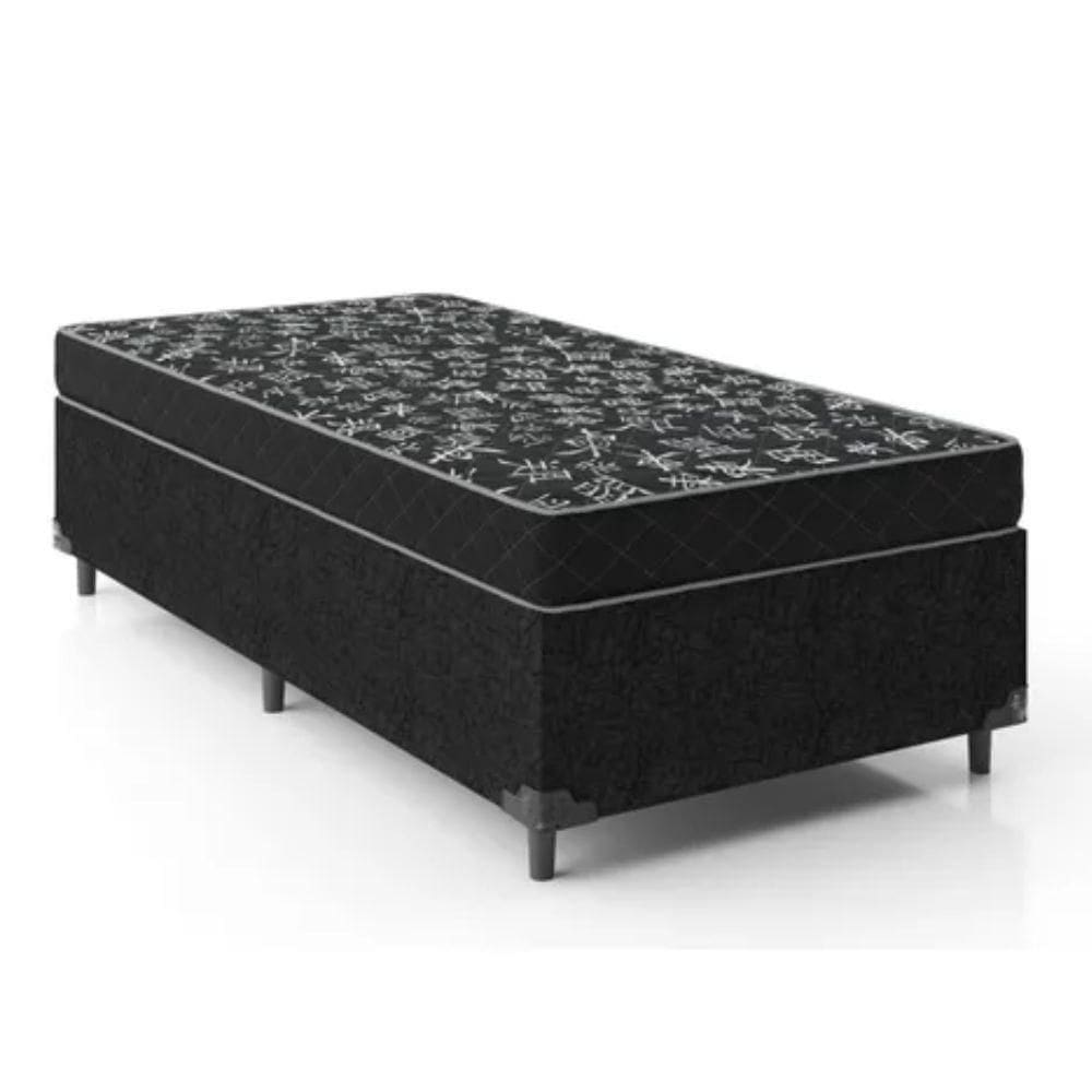 Cama Box Solteiro Conjugada Ortopédica 88x188 8cm