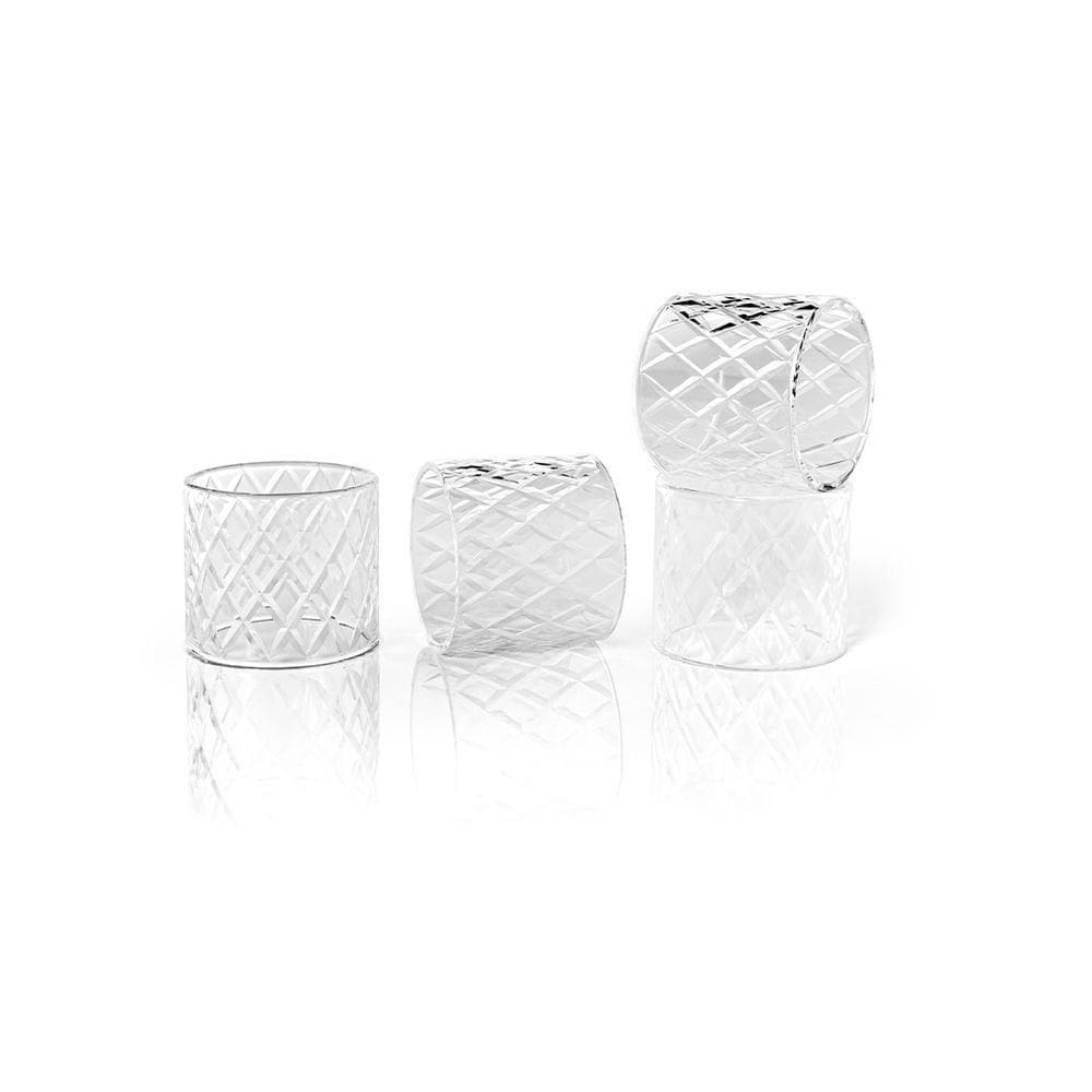 Anel De Guardanapo Copa E Cia 4 Peças Glass