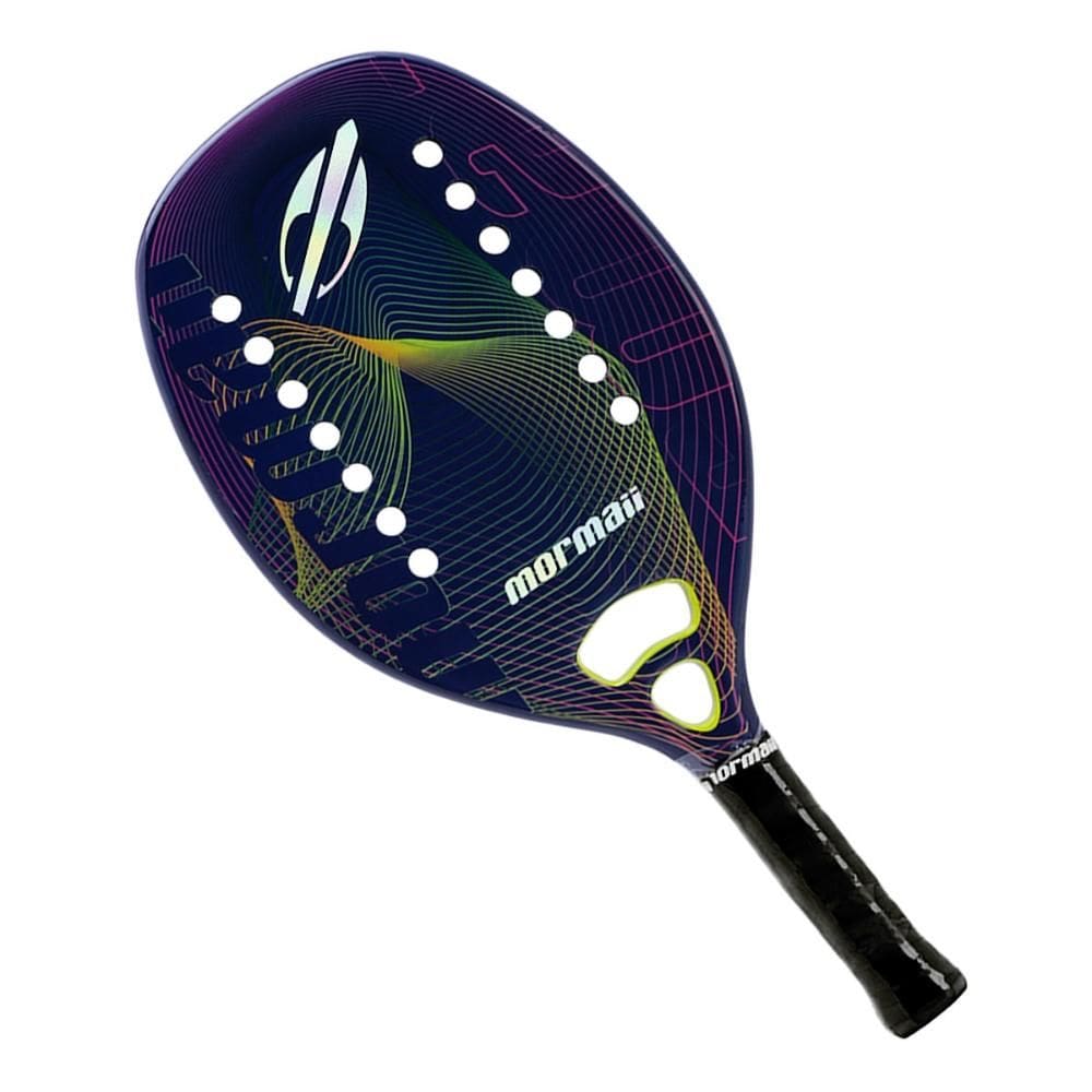 Raquete De Beach Tennis Mormaii Kids II Verde e Roxa