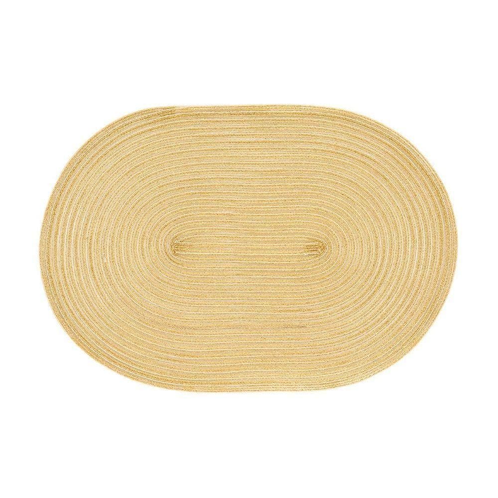 Jogo Americano Copa E Cia Avulso Luna Oval Champagne