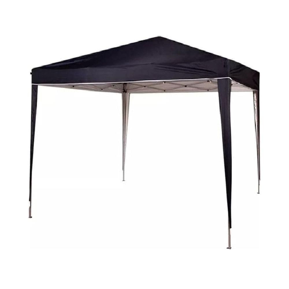 Barraca Gazebo Nautika 4 Pessoas Versátil 2m X 2m Preto