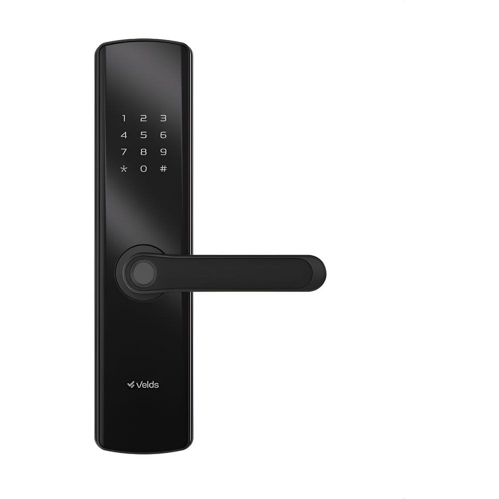 Fechadura Velds Vds Fdebw Preto Fosco Reversível Wi-fi Preto