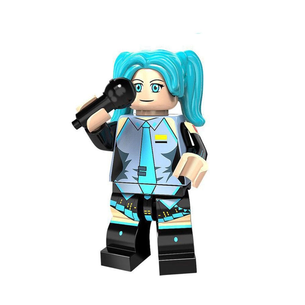 Boneco Anime Desenho Japones Cosplay Blocos De Montar Escolha