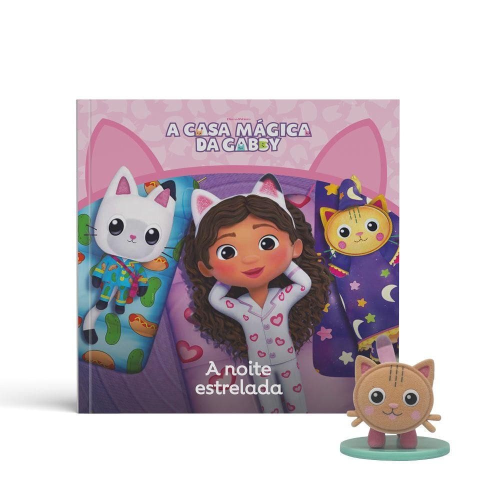 Gabbys Dollhouse Livro A Noite Estrelada - Fun Divirta-se
