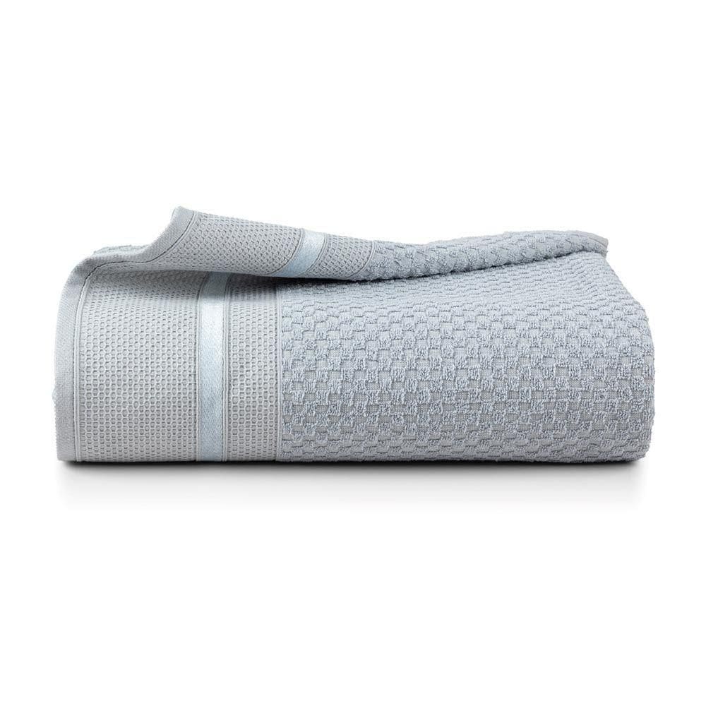 Toalha De Banho Medeli 1,50m X 80cm 01 Peça 100% Algodão Toque Suave - Cinza