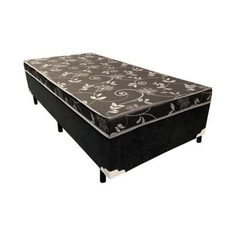 Cama Box Solteiro Conjugada Ortopédica 88x188 5cm