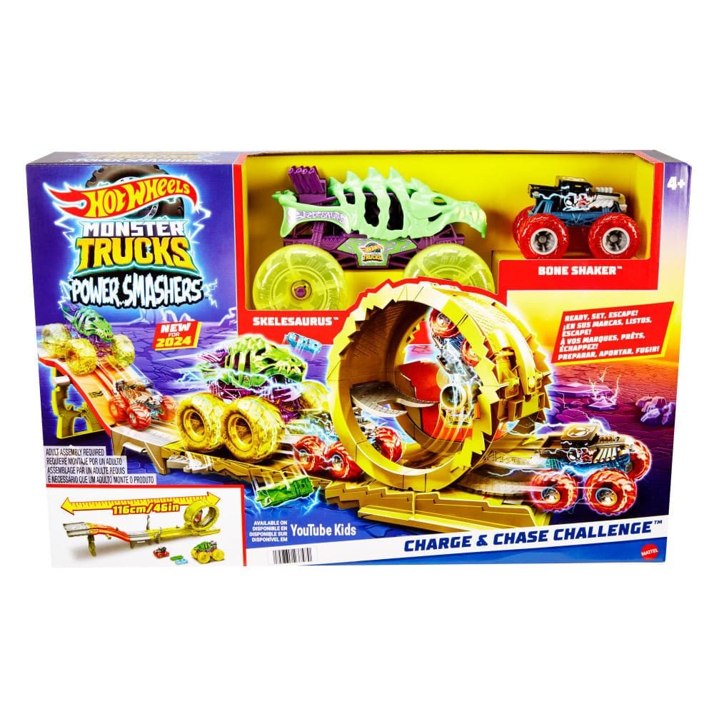 Pista - Hot Wheels - Monster Trucks - Arena Energia de Demolicao MATTEL