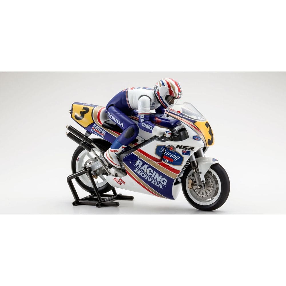 Moto Controle Remoto Kyosho 1/8 EP Honda NSR500 1991 KIT