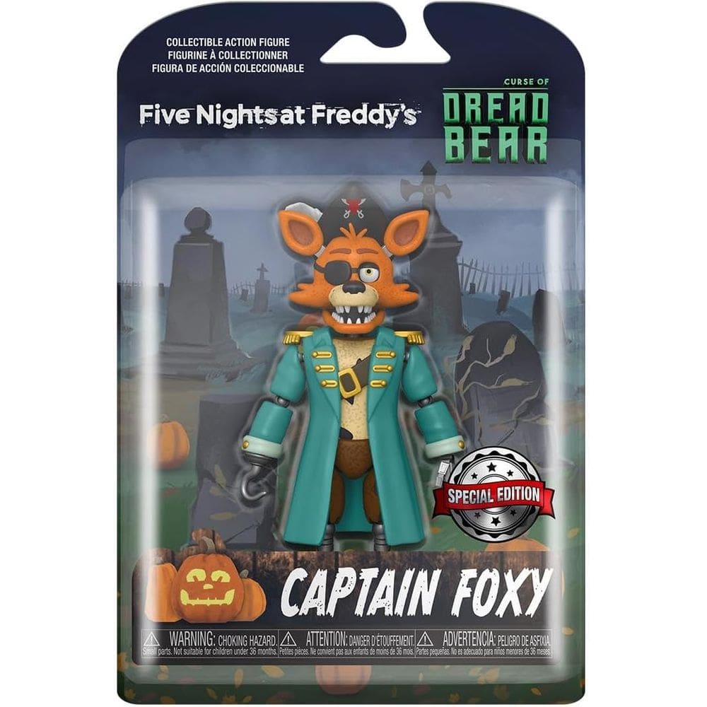 Funko Five Nights Freddy´s Dreadbear Capitão Foxy 56183