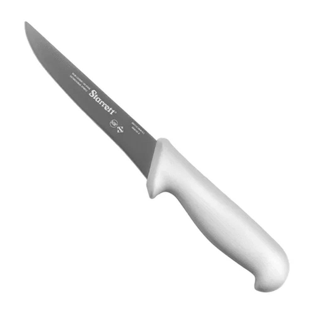 Faca Carne Starrett 6 Polegadas Lâmina Triangular Larga 15cm Refile Aéreo Cabo Branco