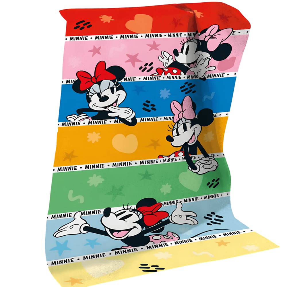 Toalha Praia Piscina Aveludada Minnie Döhler Licenciada 1,52m x 76cm