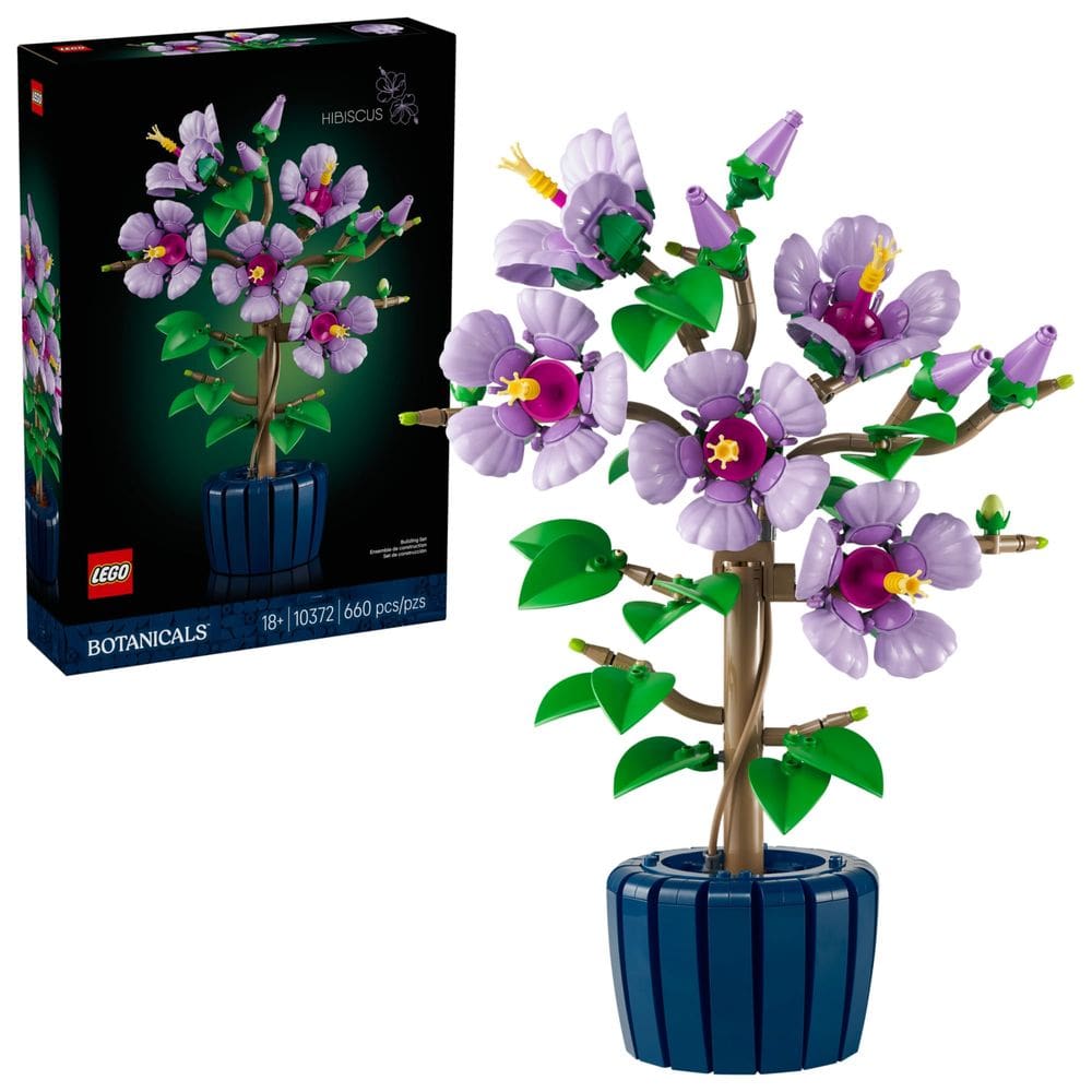 Blocos de Montar - Colecao Botanica - Hibisco LEGO DO BRASIL